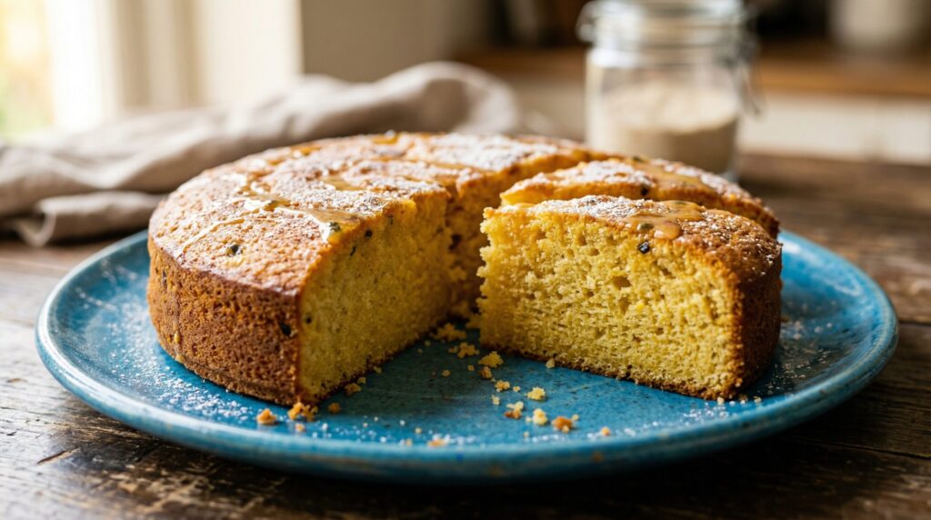 Receita de bolo de maracujá vegano