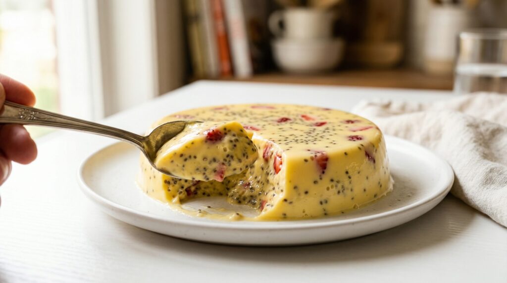 Receita de gelatina com chia