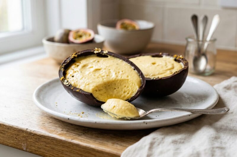 Ovo de Colher de Maracujá