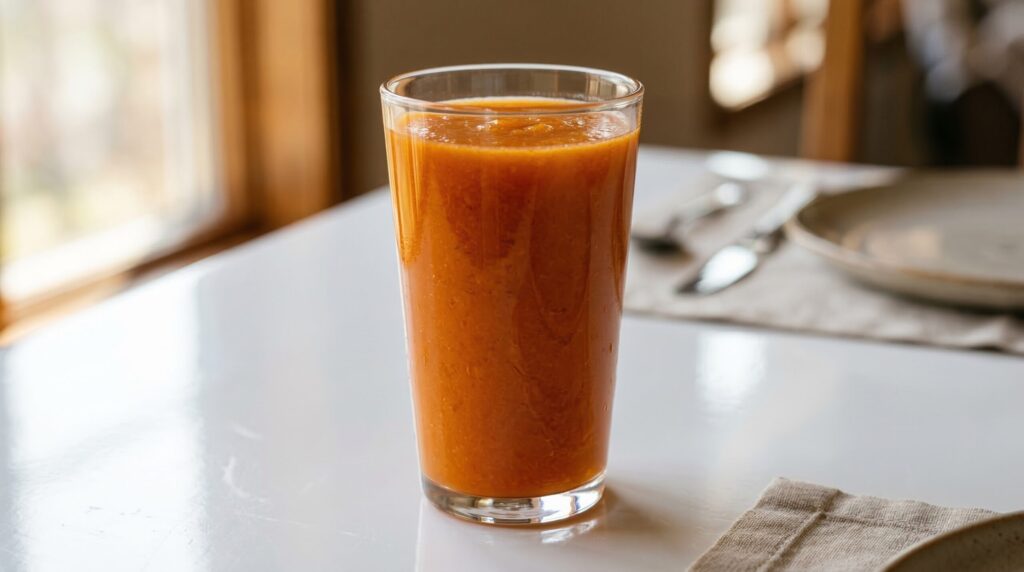 Receita de suco de caqui