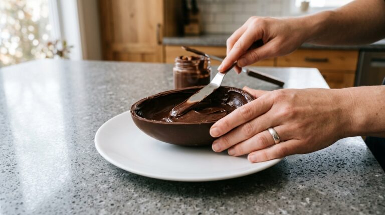 Recheio de chocolate