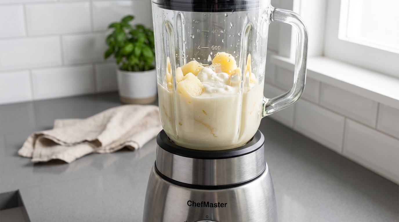 Sorvete de carambola - Passo 1