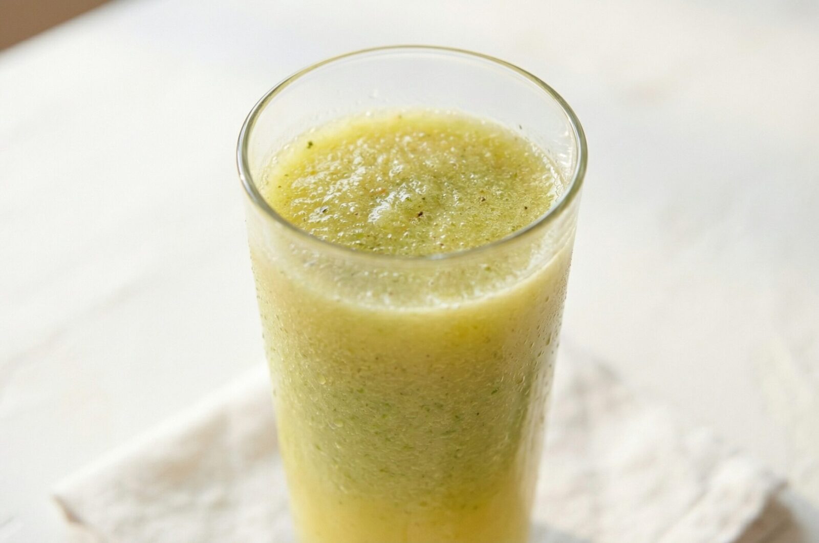 Suco de Alface com Maracujá
