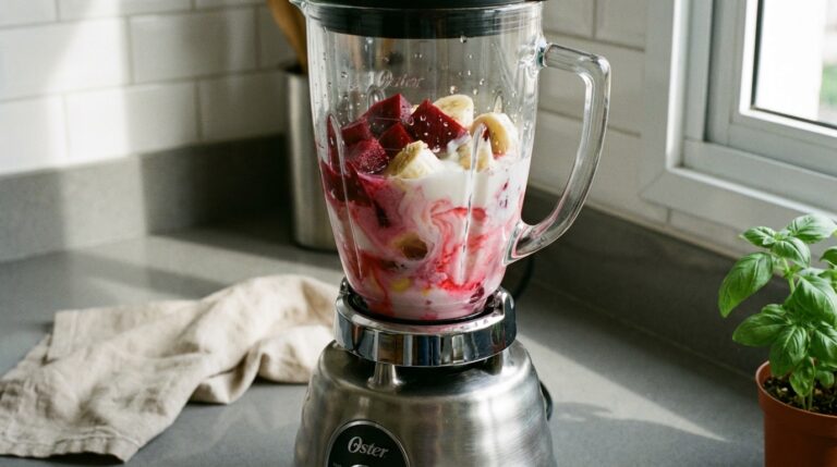 Vitamina de beterraba - Passo 1