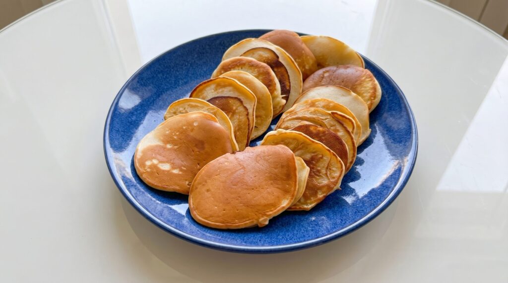 Bolo de prato com whey