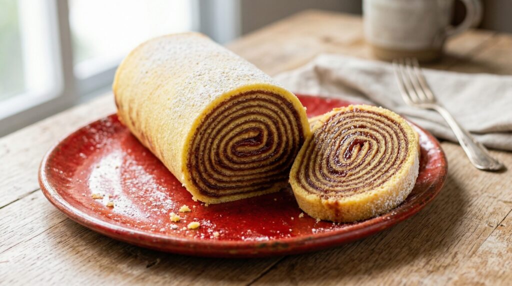 Bolo de rolo sem açúcar