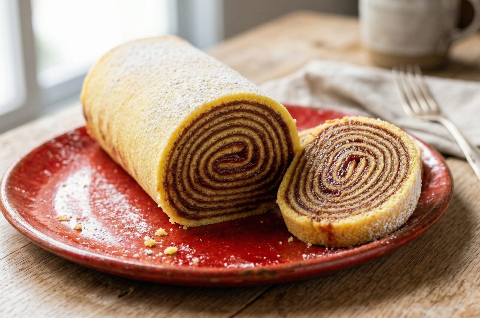 Bolo de rolo sem açúcar