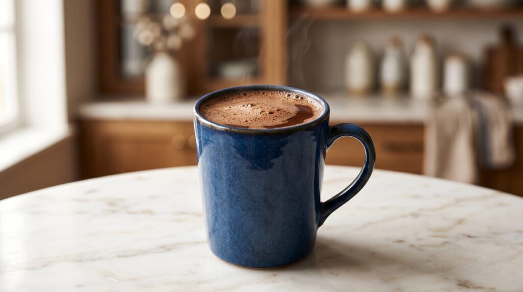 Chocolate quente para bariátricos