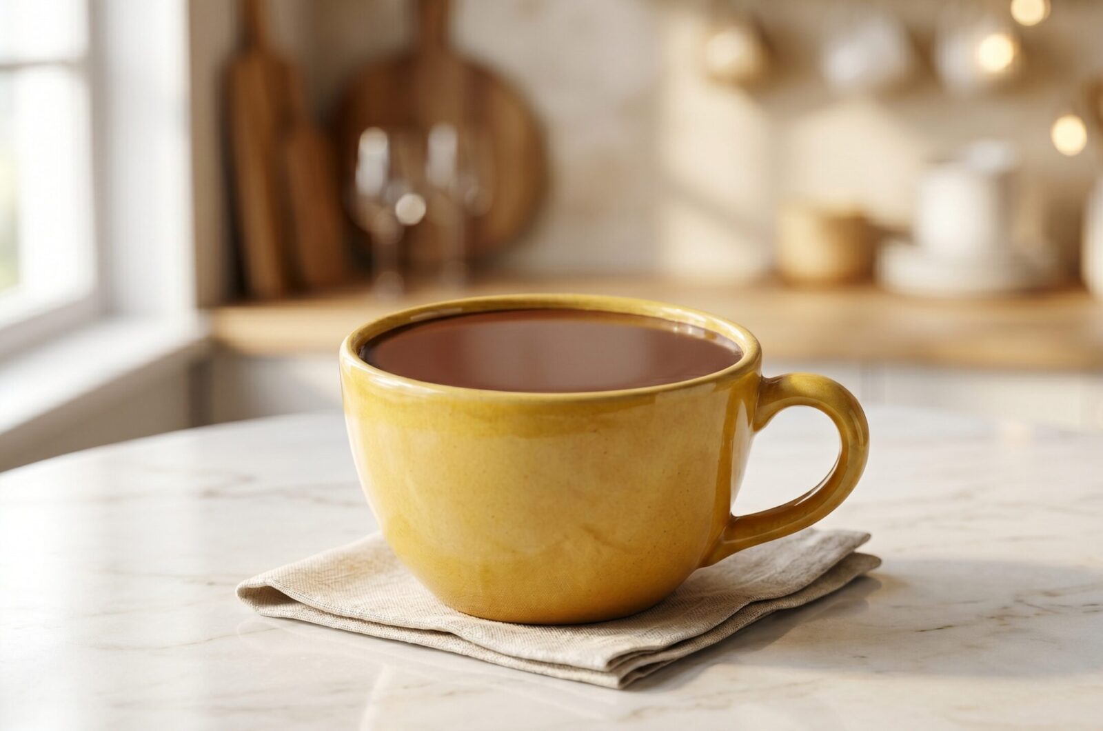 Chocolate quente sem leite condensado