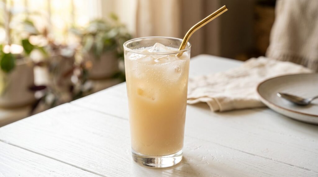 Drink sem álcool com Yakult