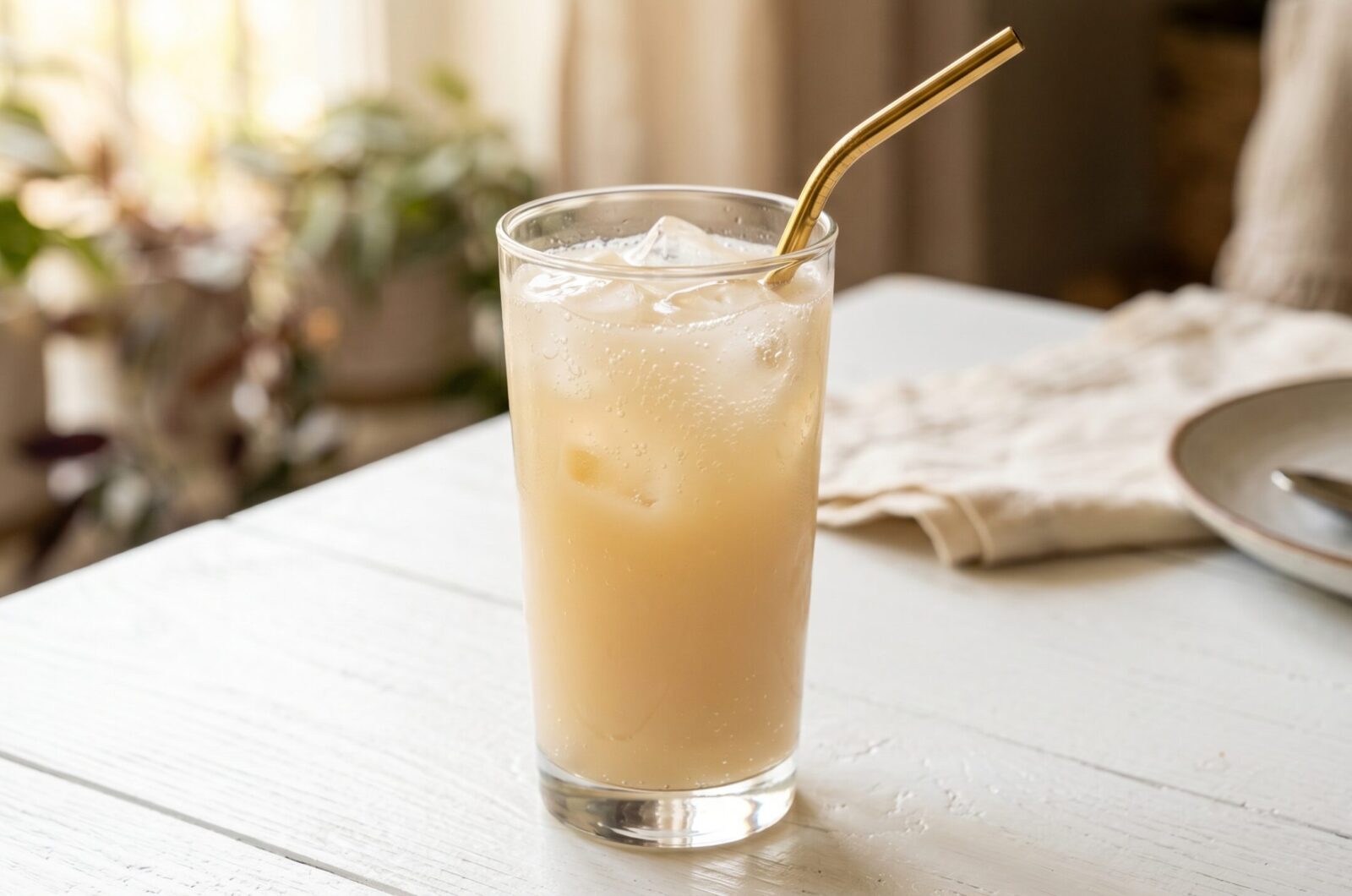 Drink sem álcool com Yakult