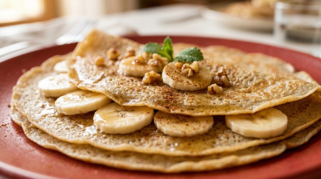 Receita de panqueca de farinha láctea