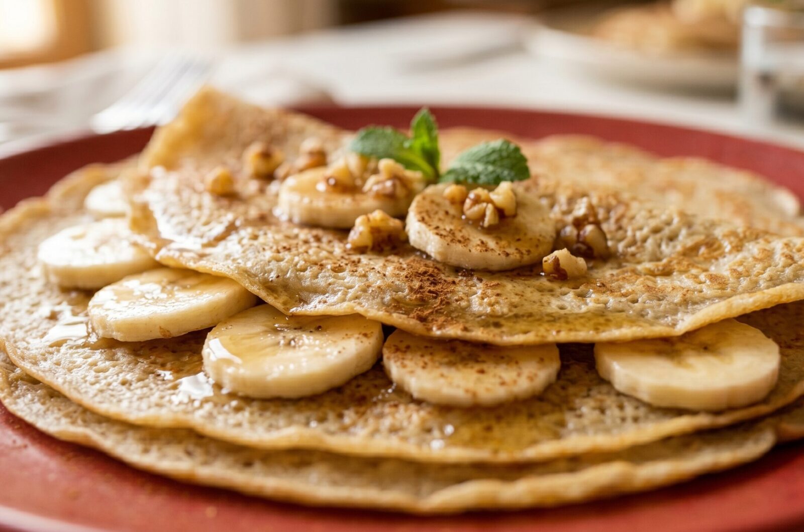 Panqueca de farinha láctea