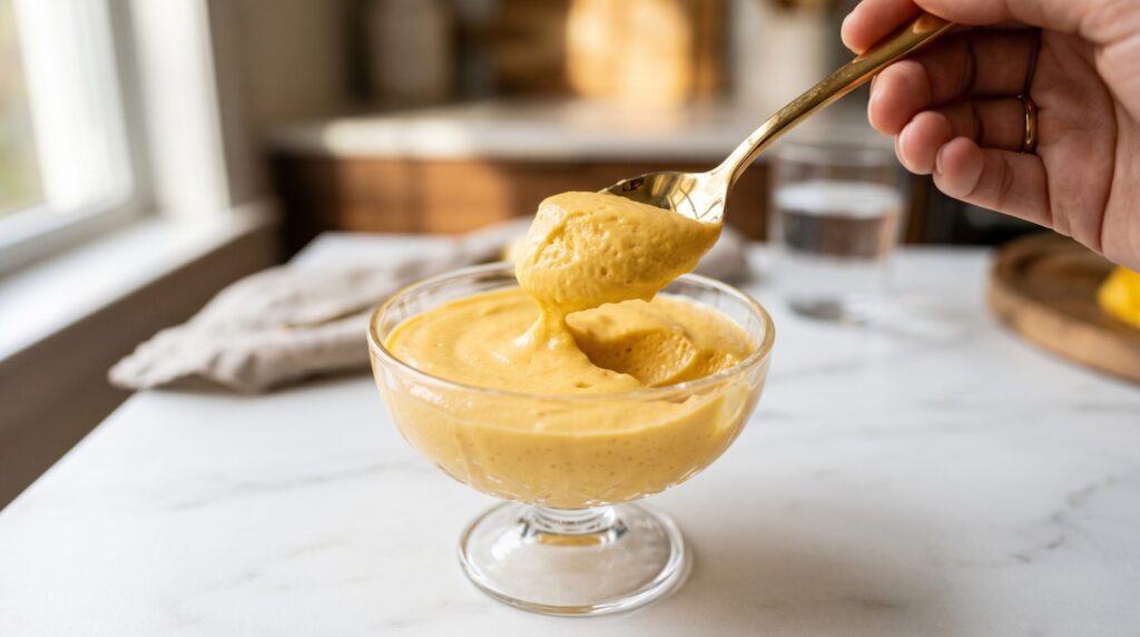 Mousse de manga 2 ingredientes