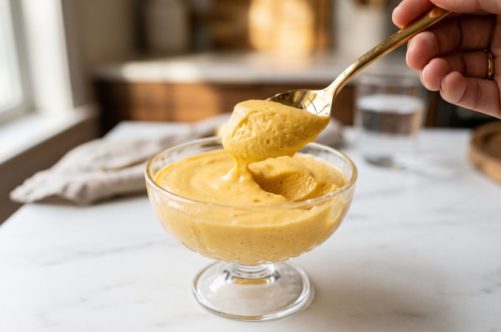 Mousse de manga 2 ingredientes