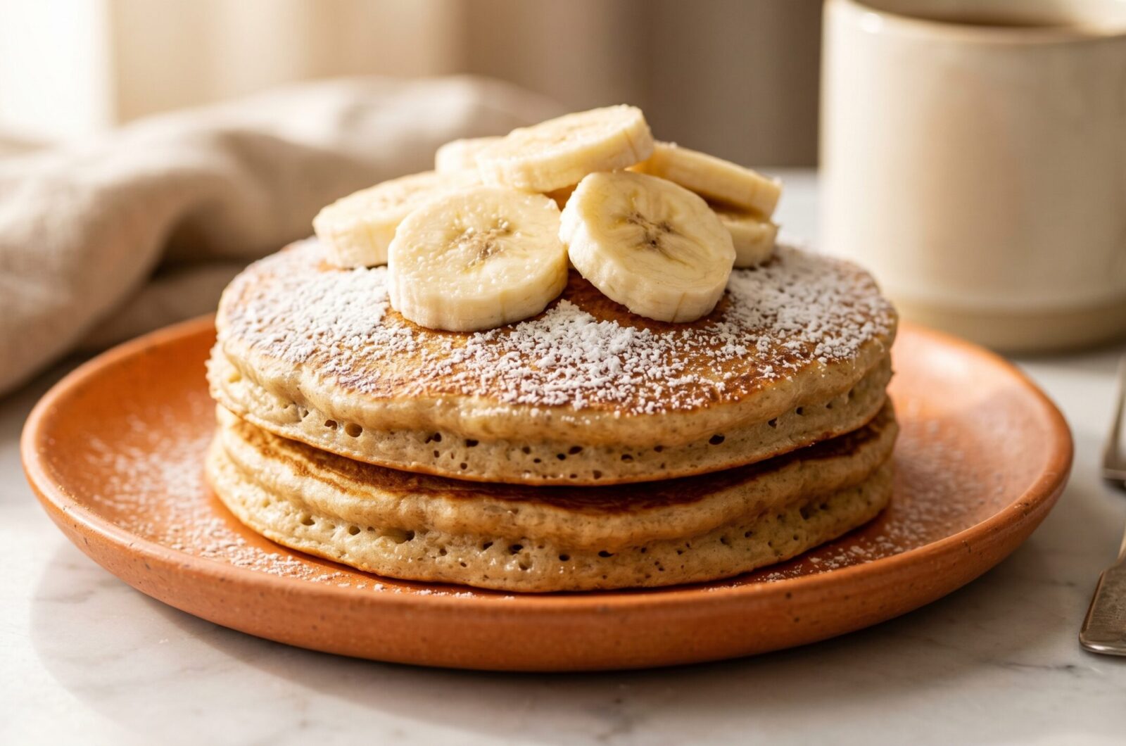 Panqueca com whey e banana (proteica)