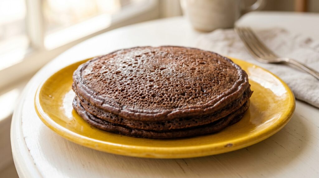 Panqueca de chocolate