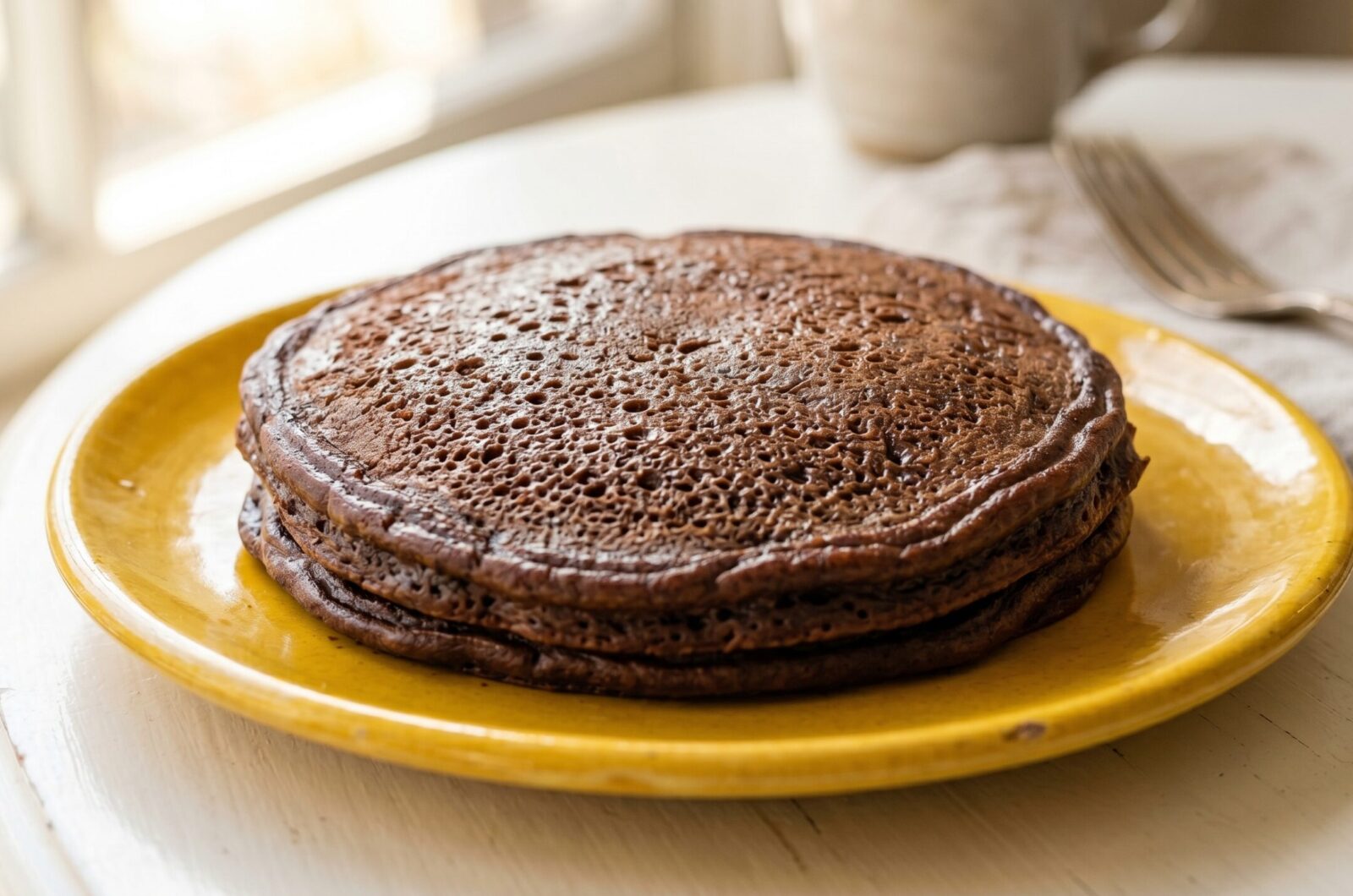 Panqueca de chocolate (americana)