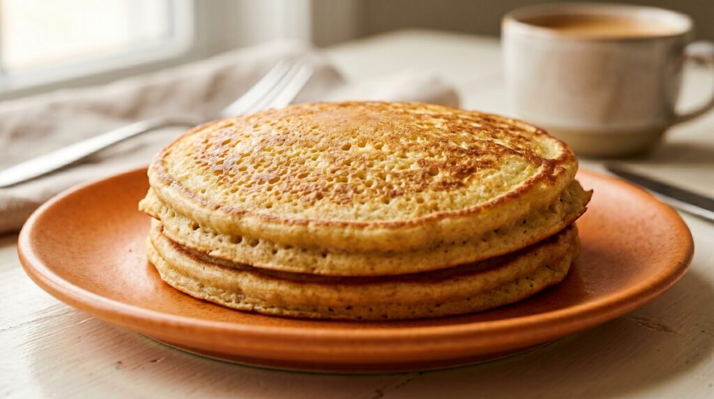 Panqueca low carb vegana