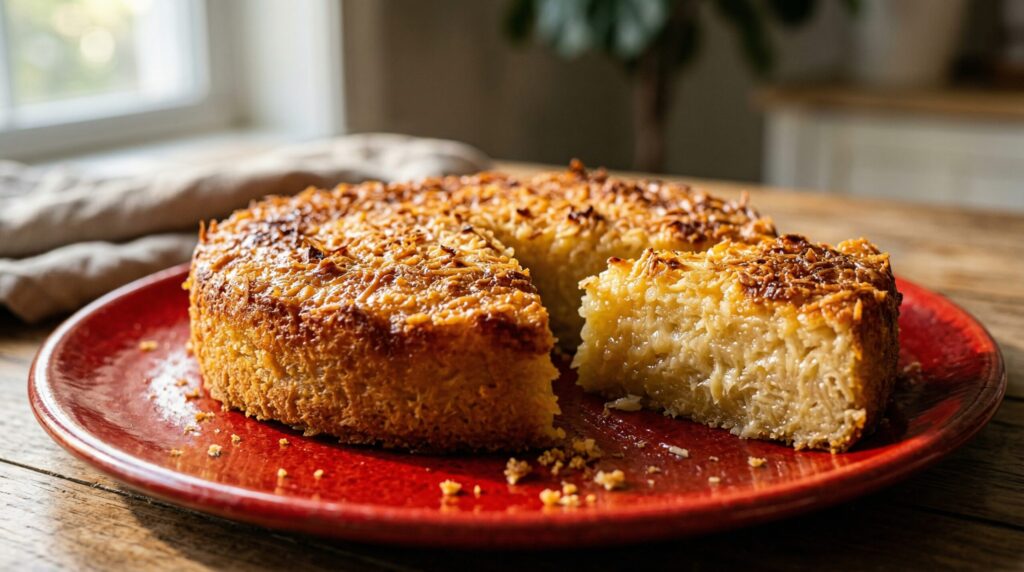 Receita de bolo de macaxeira de liquidificador