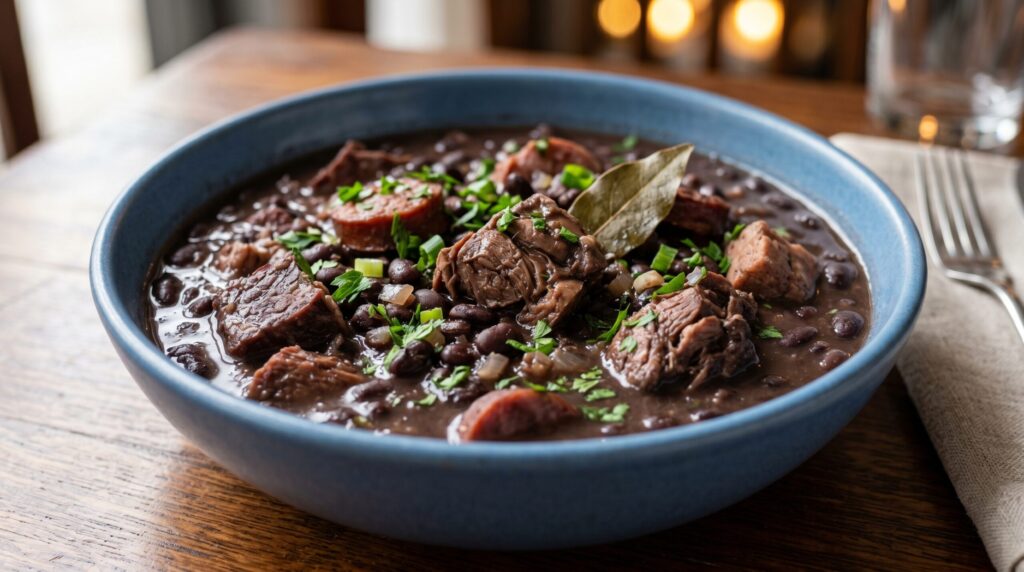 Receita de feijoada light