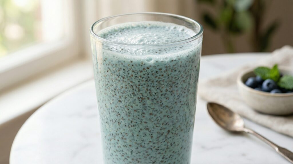 Receita de suco mounjaro azul