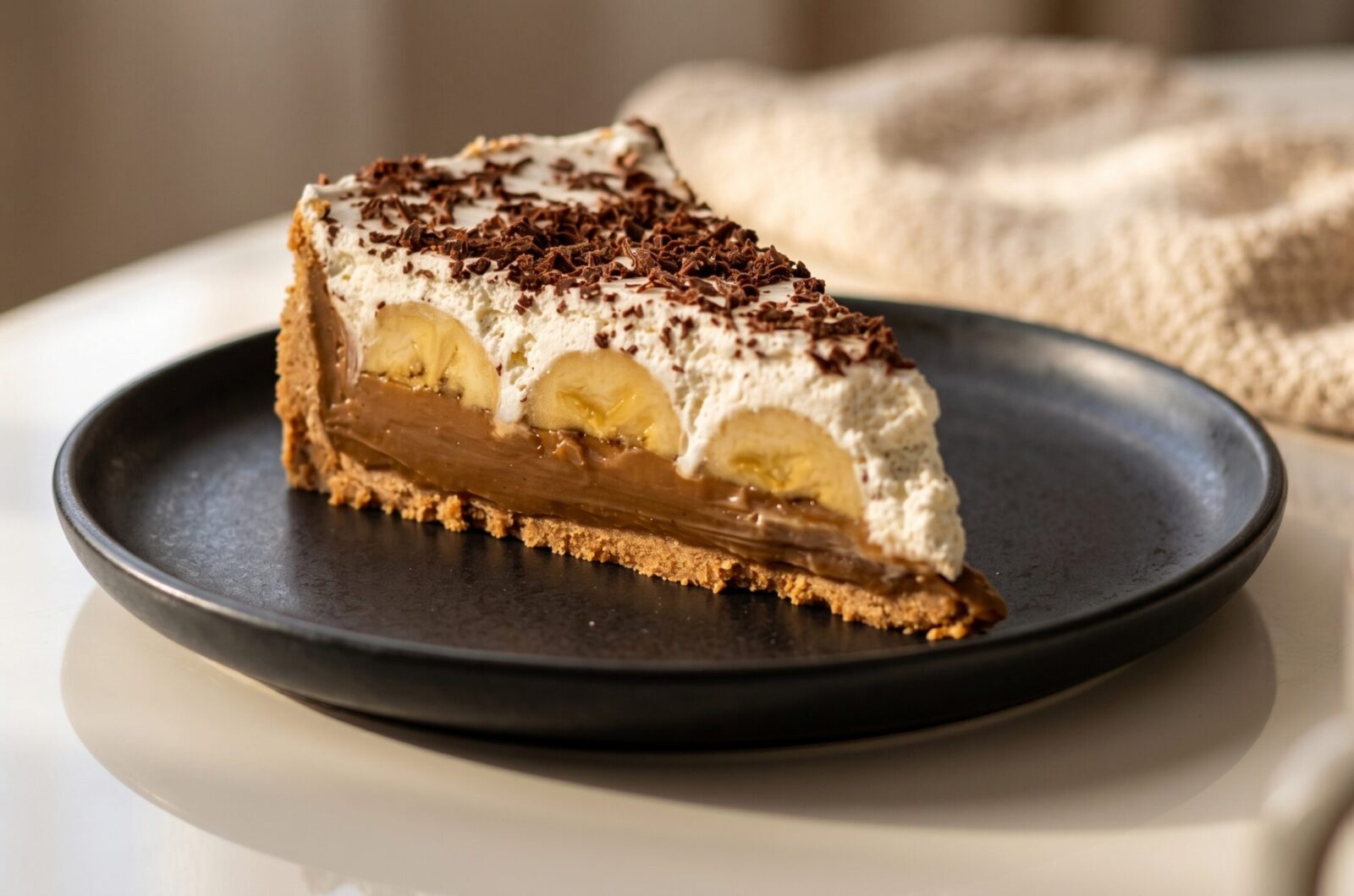 Banoffee Proteico com Whey