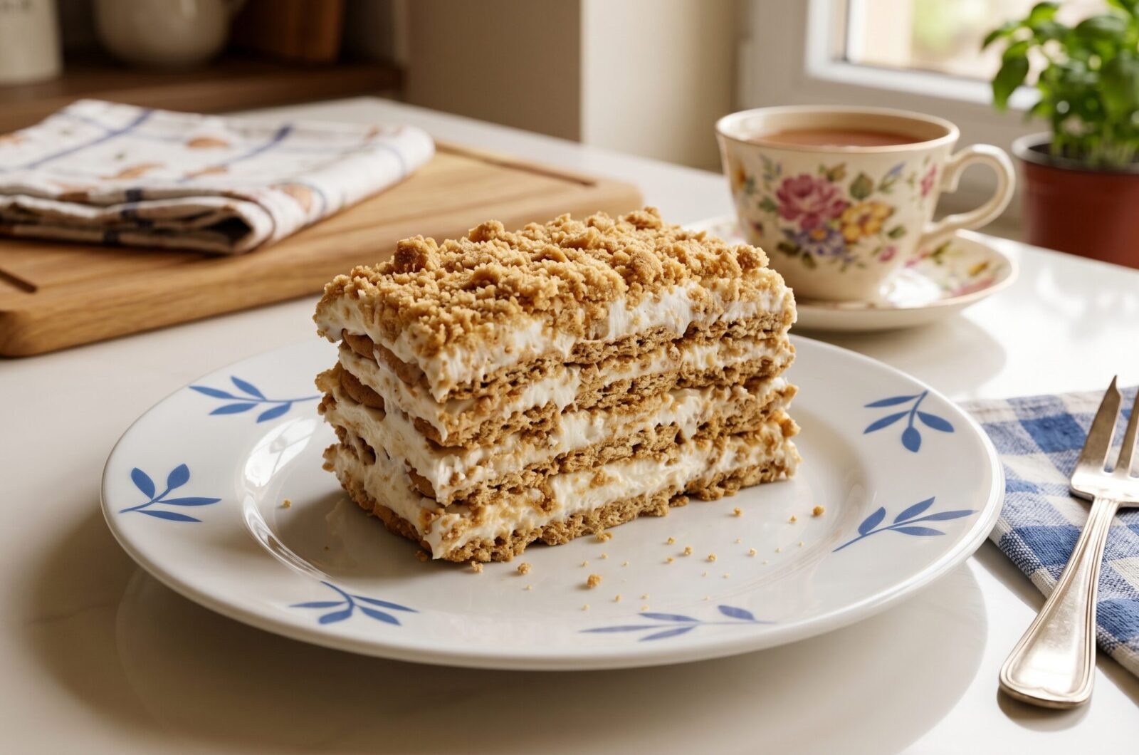 Bolo de Bolacha Fit
