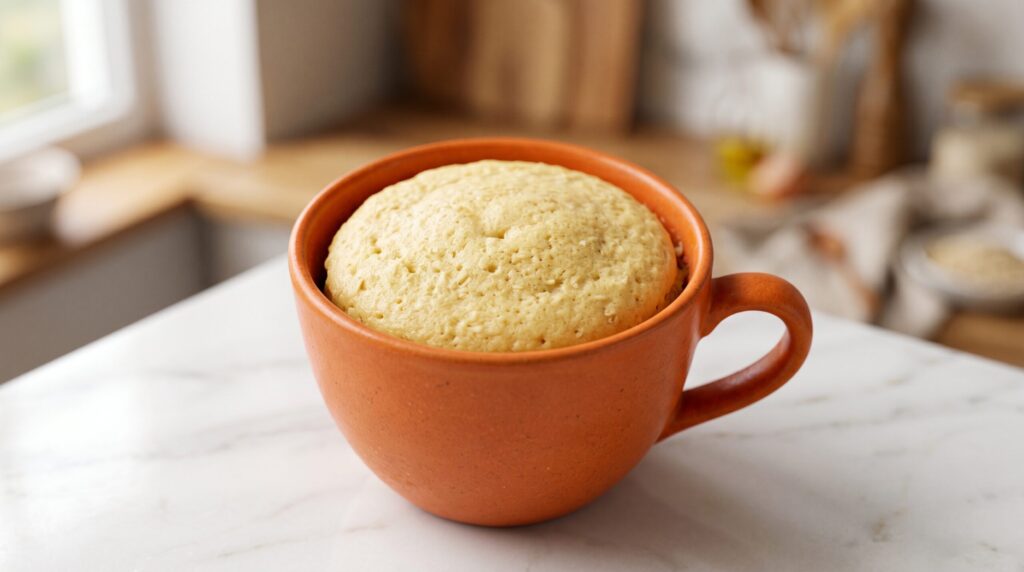 Bolo de caneca pós-bariátrica
