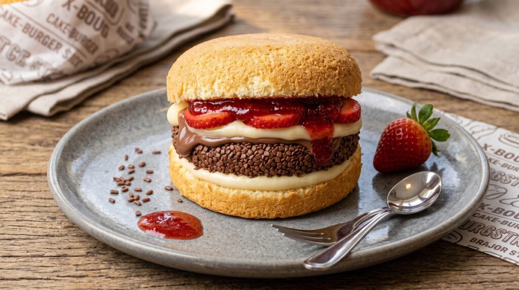 Bolo de hambúrger