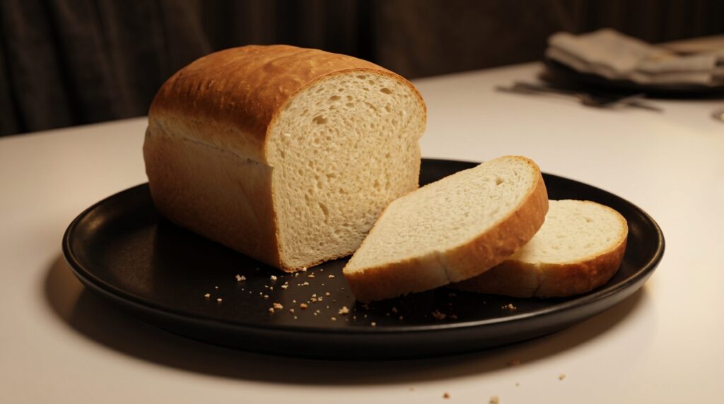 Pão caseiro sem leite