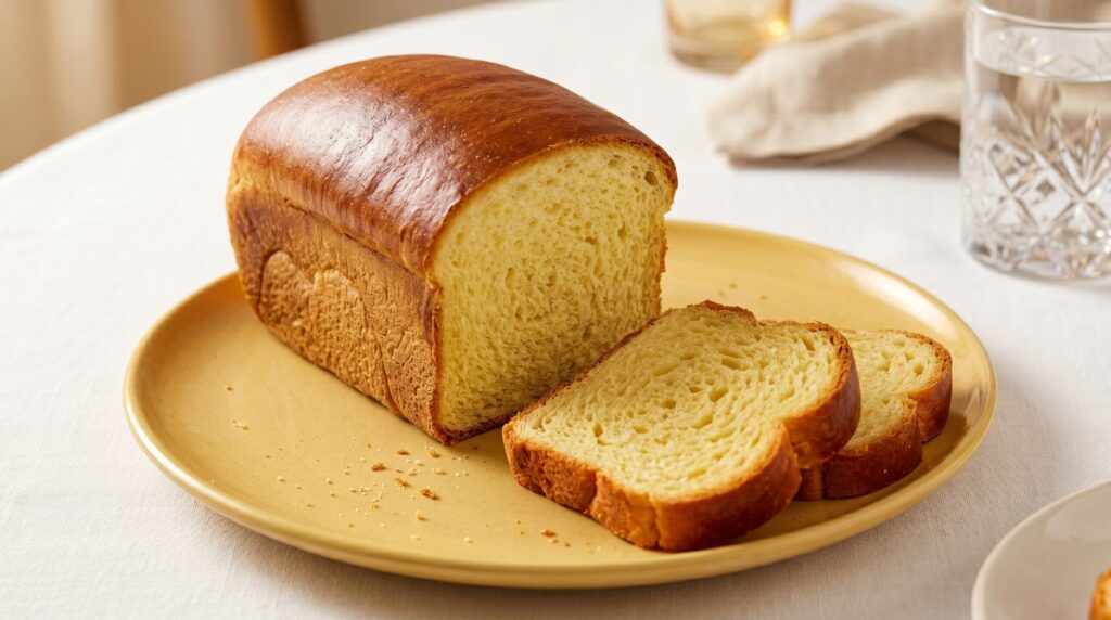 Pão caseiro sem ovo