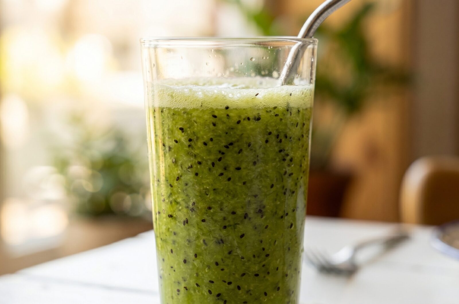 Suco de Kiwi sem açúcar