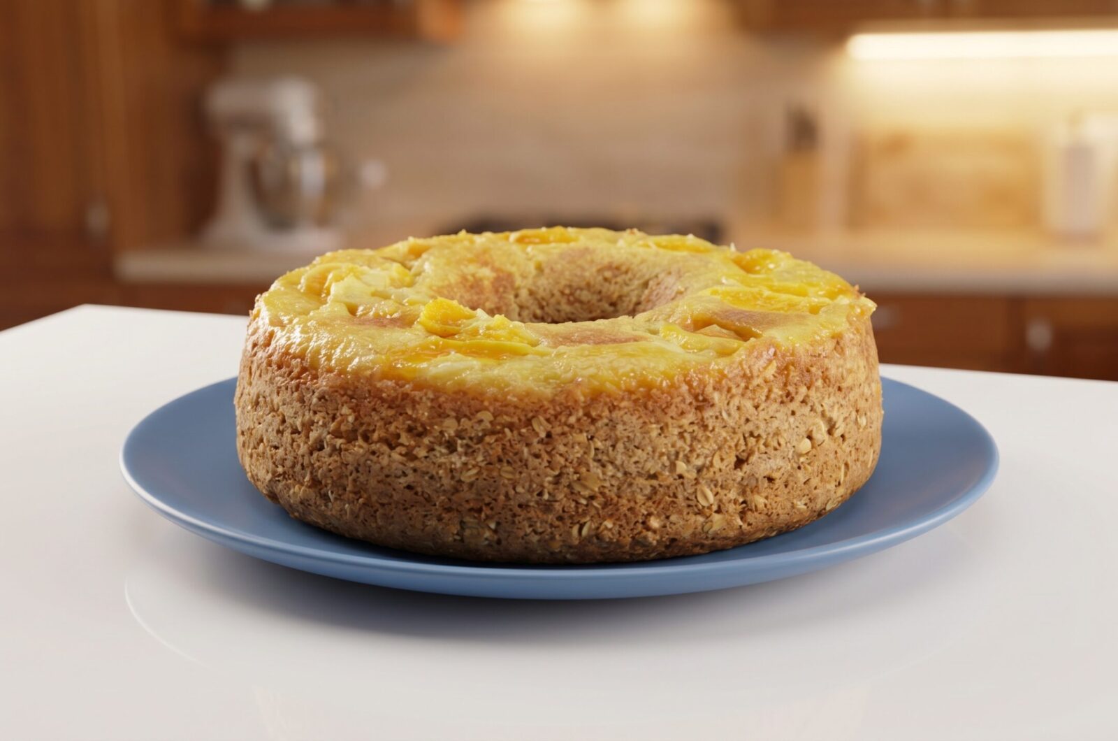 Bolo de Bergamota com Farinha de Aveia