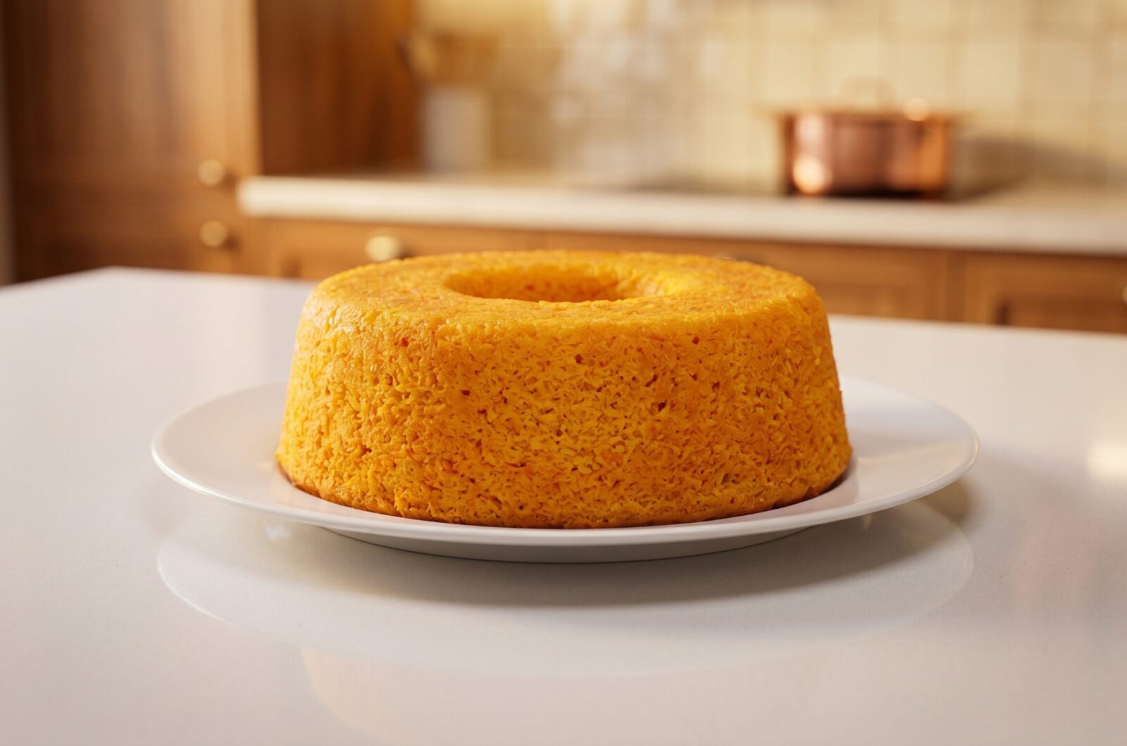 Bolo de cenoura sem glúten