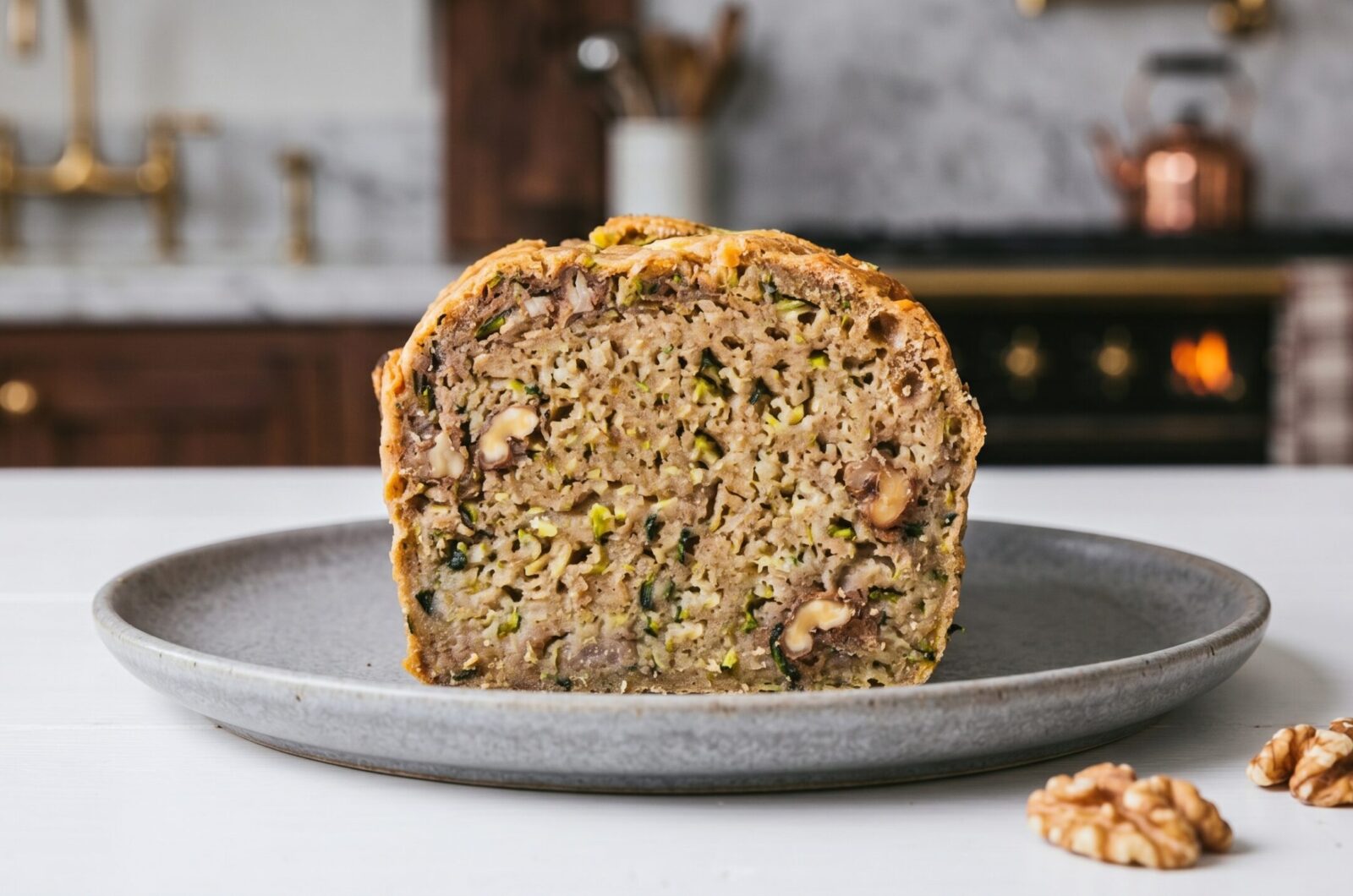 Bolo de curgete saudável