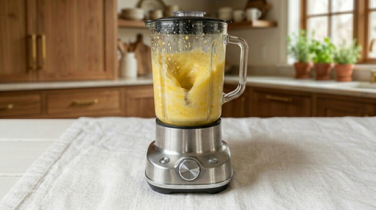 Passo 1- Bater-no-liquidificador