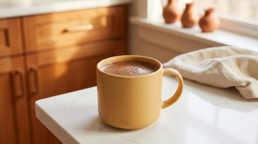 Receita de chocolate quente light