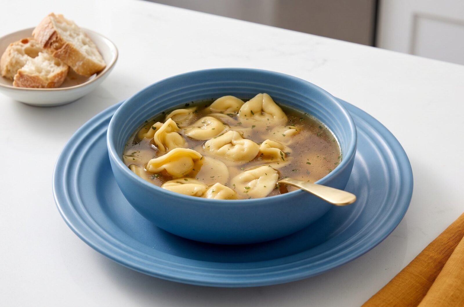 Sopa de Capeletti Fácil