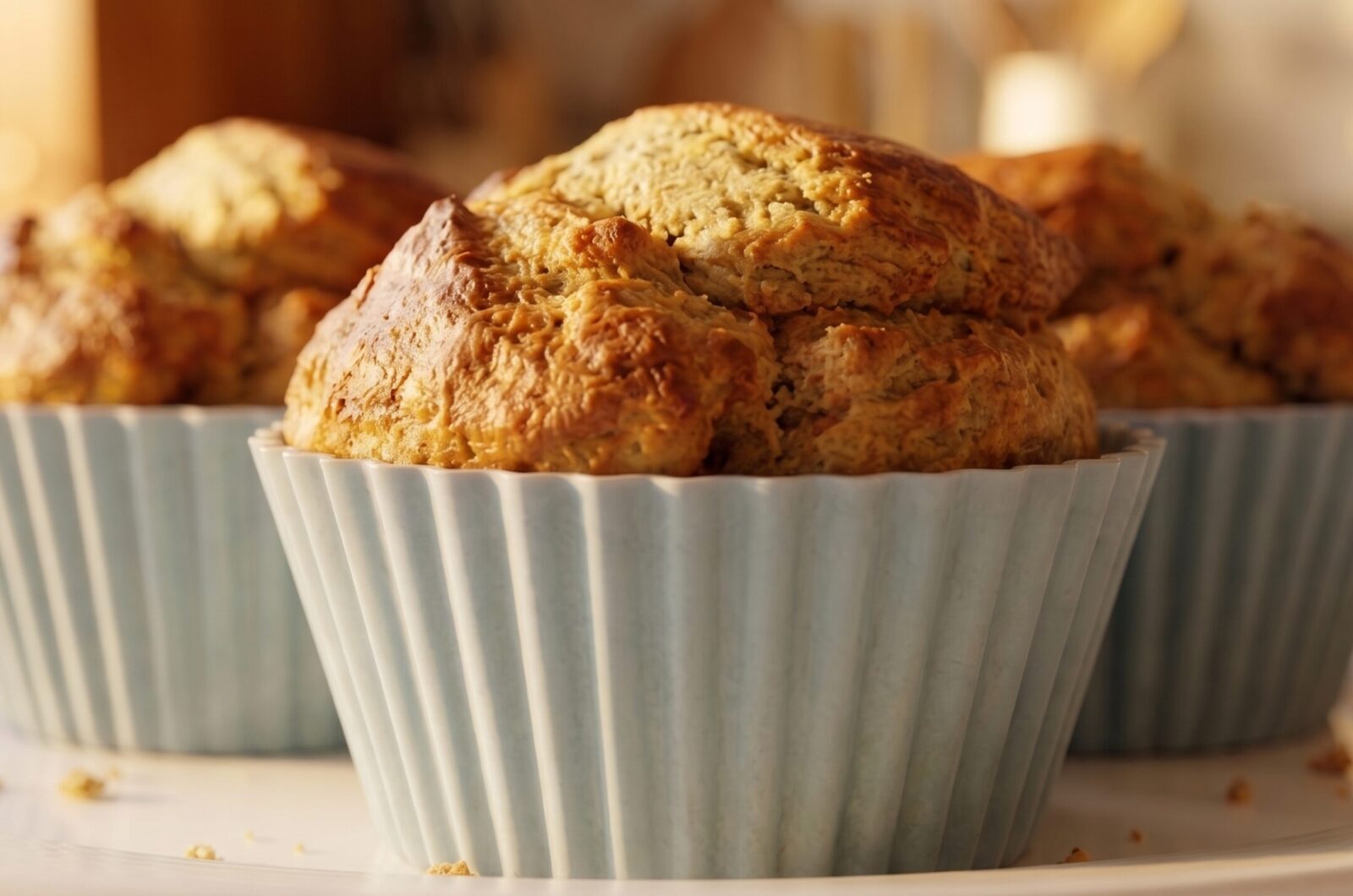 Bolinho de maçã para bebês