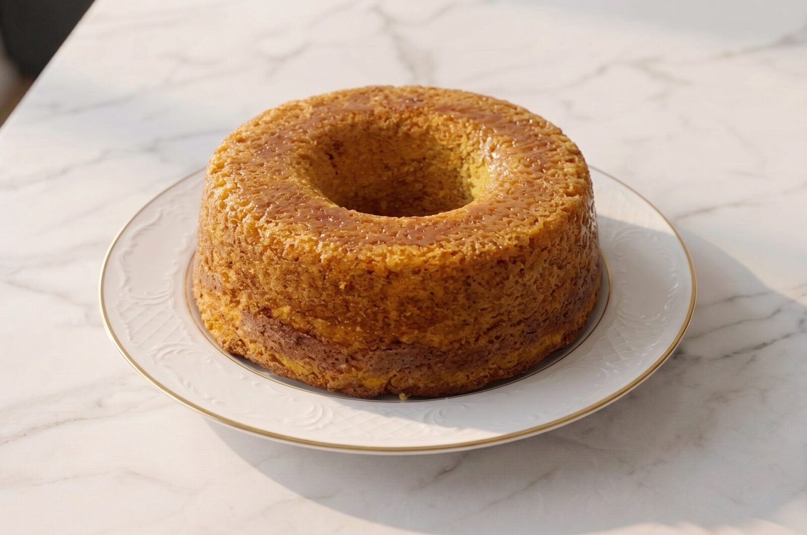 Bolo de mel fofinho e irresistível