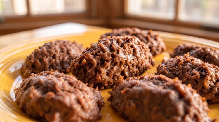 Cocada com chocolate