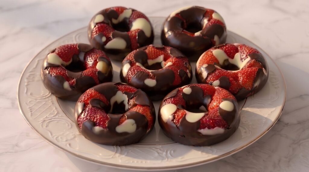 Fruit dunuts donuts de frutas
