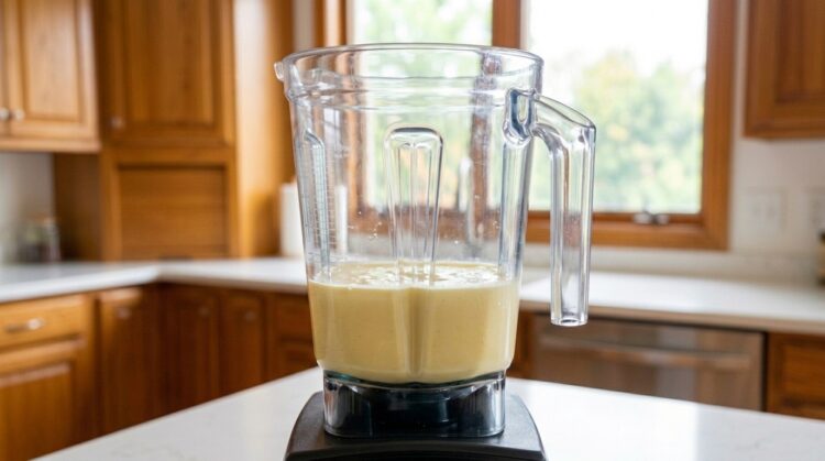 Passo 2 - Bater os ingredientes no liquidificador