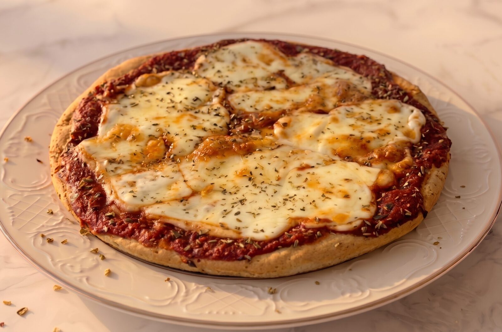 Pizza proteica (massa proteica)