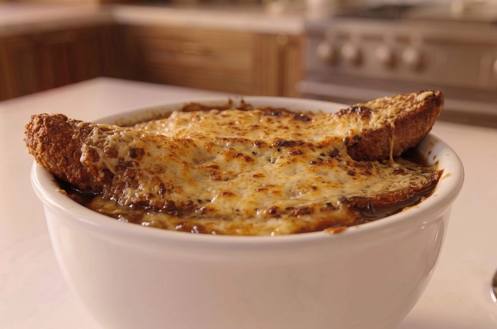 Sopa de cebola francesa
