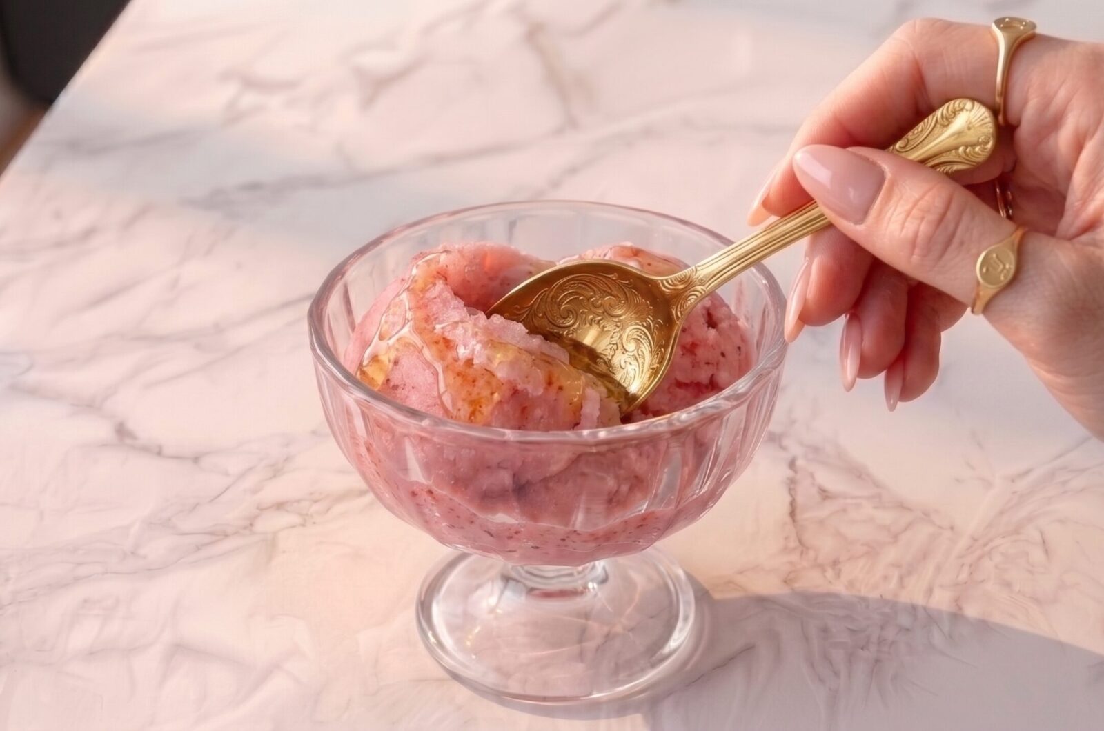 Sorvete de melancia: apenas 2 ingredientes
