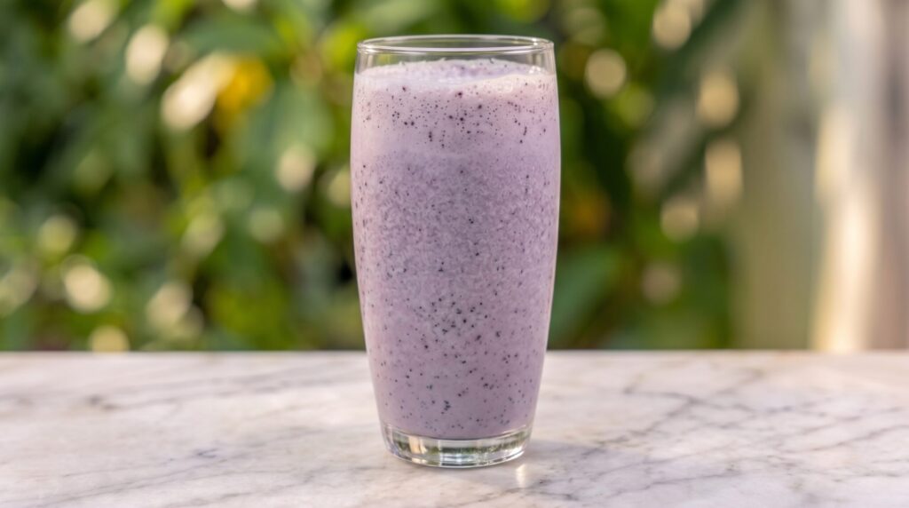 Vitamina de mirtilo