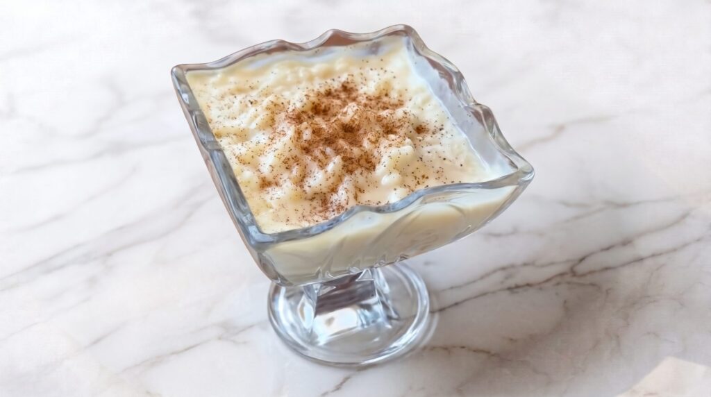 Arroz doce sem açúcar