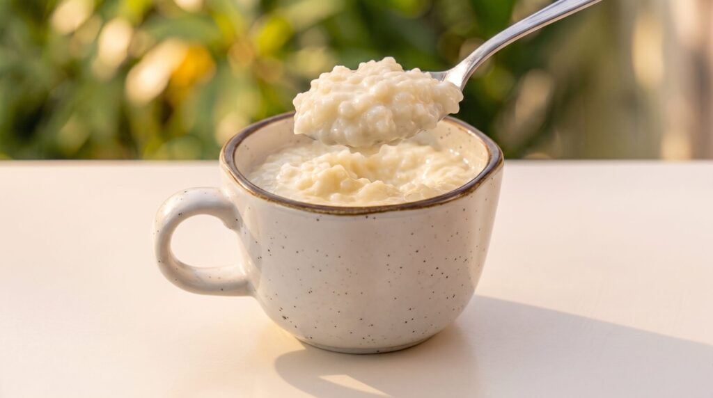 Arroz doce sem leite condensado
